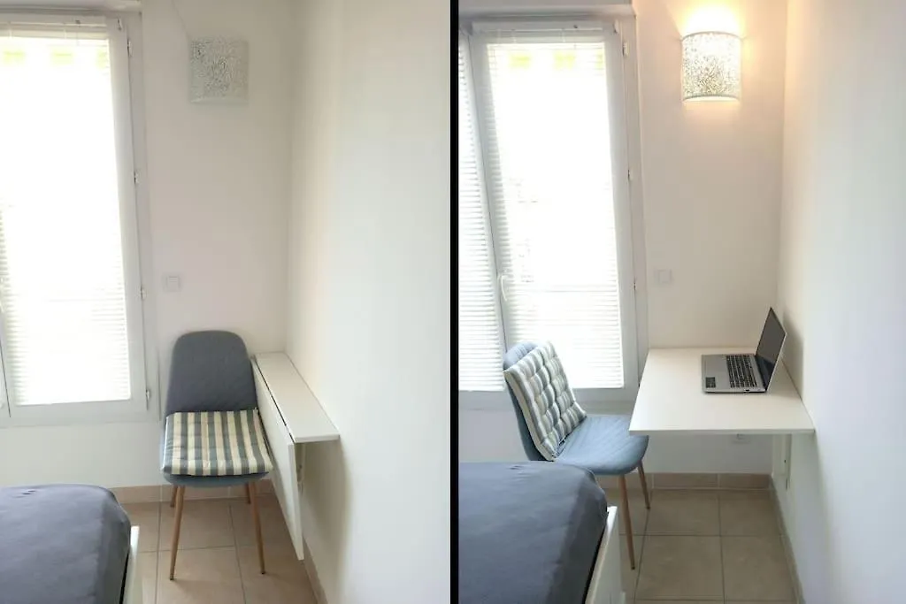 Superbe Appartement Ensoleille - Vue Mer, Clim Et Parking Villeneuve-Loubet 0*,  France