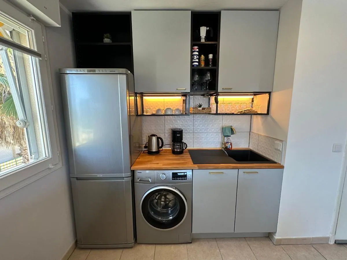 Superbe Appartement Ensoleille - Vue Mer, Clim Et Parking Villeneuve-Loubet